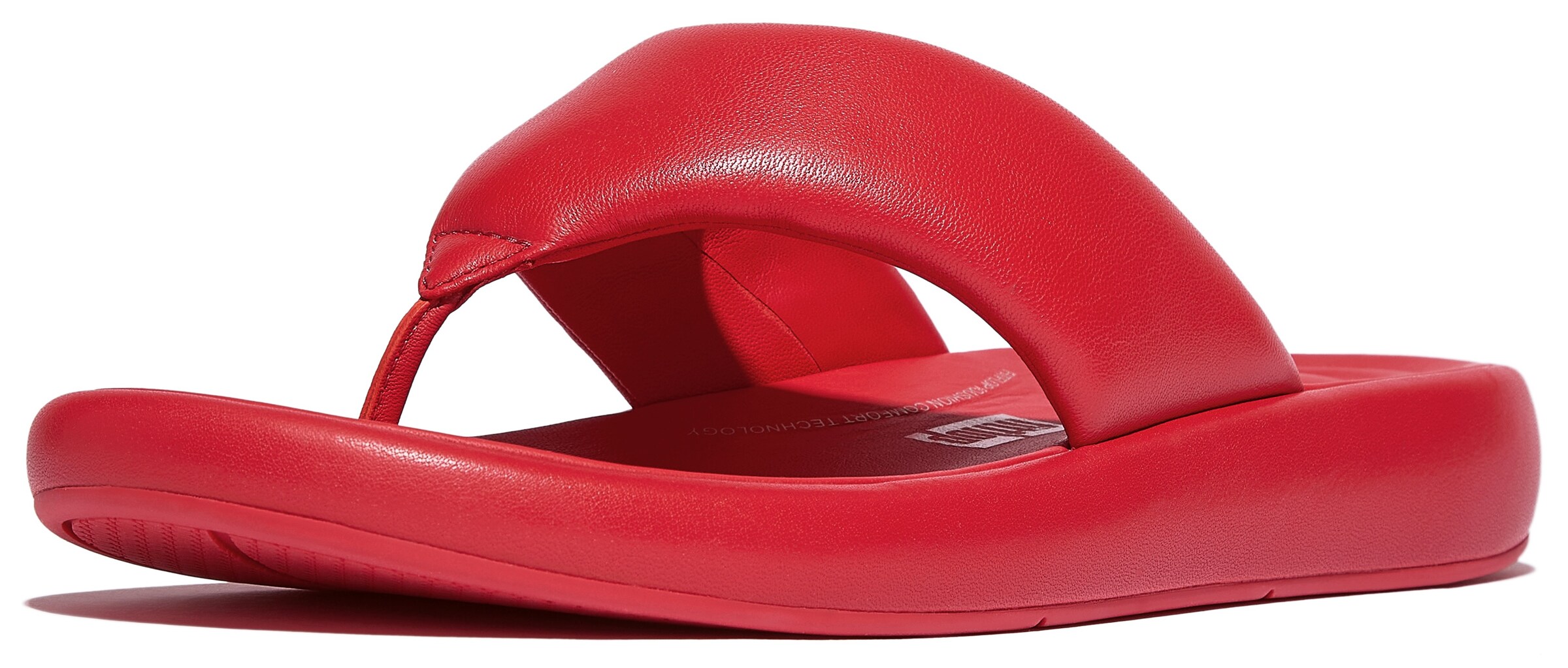 FitFlop Zehentrenner in Rot: Vorderseite