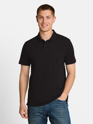 TOM TAILOR DENIM Shirt in Zwart: voorkant