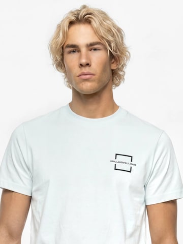 KARL LAGERFELD JEANS Μπλουζάκι σε λευκό