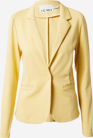 ICHI Blazer 'Kate' in Yellow: front