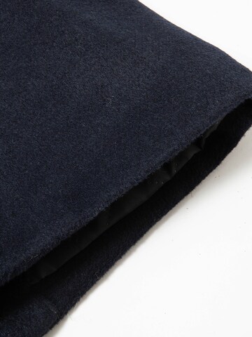 ALLTHEMEN Winterjas 'Gewebe' in Blauw