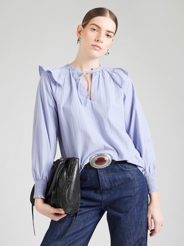 Pepe Jeans - Blusa 'Marcy' en azul: frente