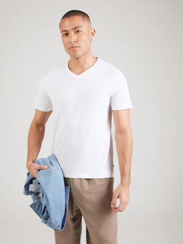 T-Shirt QS en gris : devant