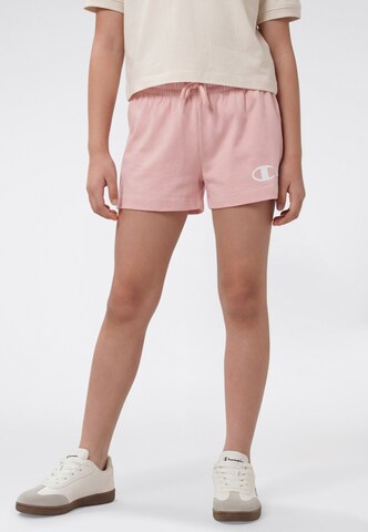 Champion Regular Pants in Pink: front