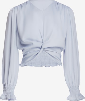 usha BLACK LABEL - Blusa em azul: frente