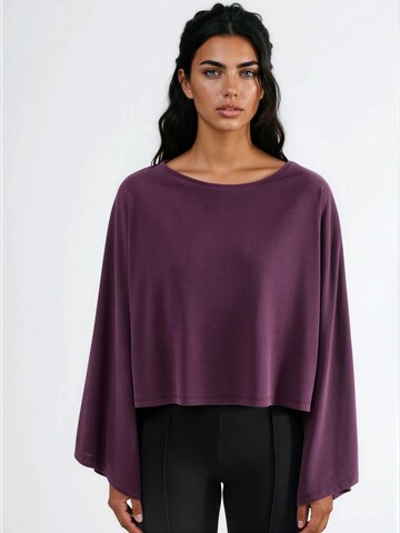 T-shirt Busem en violet : devant
