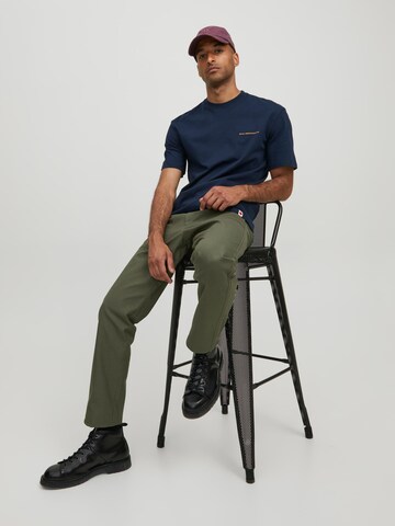 JACK & JONES regular Παντελόνι τσίνο 'Royal Workwear' σε πράσινο