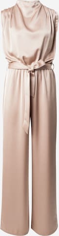 SISTERS POINT Jumpsuit 'GUTO' in Beige: voorkant