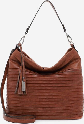 TAMARIS Shoulder Bag 'Liane' in Brown