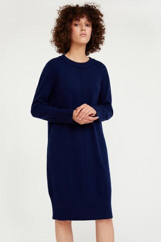 Finn Flare Jurk 'Strick' in Blauw: voorkant