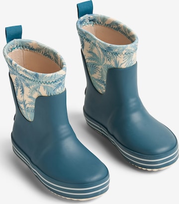 Bottes en caoutchouc 'Mist' WHEAT en bleu : devant