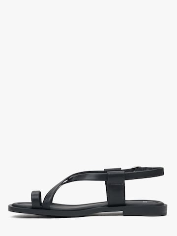 Estro Sandaal '225509-01' in Zwart