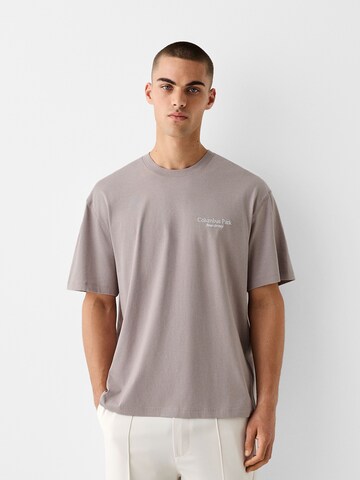 Bershka T-shirt i grå: framsida
