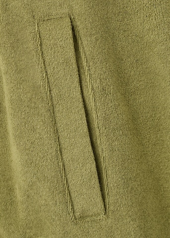 MANGO Knit Cardigan 'terry' in Green