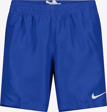 Maillot de bain de sport Nike Swim en bleu : devant