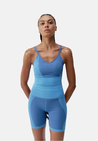 Born Living Yoga Sporttop 'Malia' in Blauw: voorkant