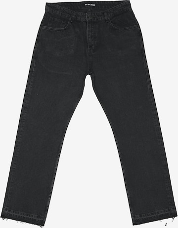 Jeans 'Arun Open Hem' di 2Y Studios in nero: frontale
