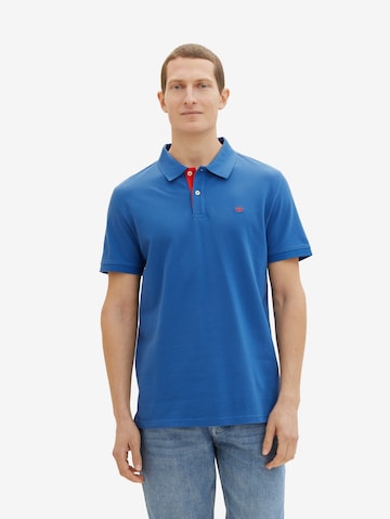 TOM TAILOR Poloshirt in Blau: predná strana