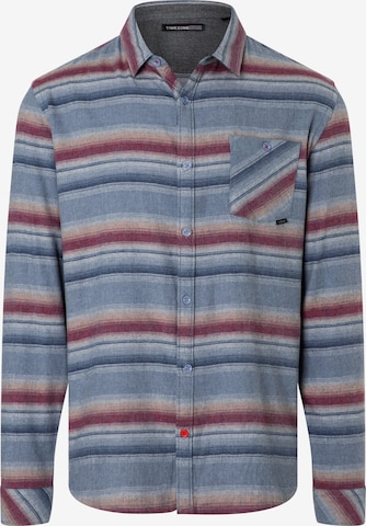 TIMEZONE Regular fit Button Up Shirt in Blue: front