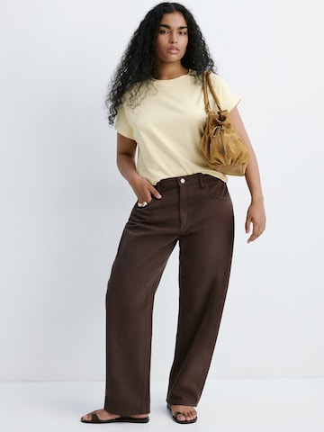 MANGO T-Shirt 'SEVILLA' in Gelb