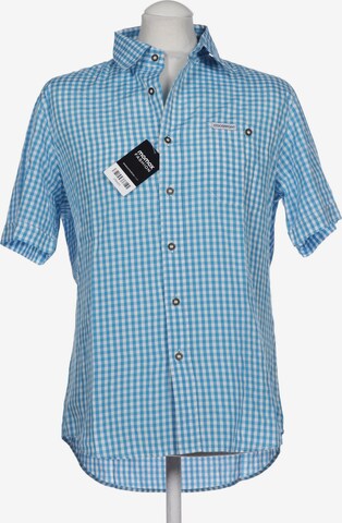 STOCKERPOINT Button Up Shirt in M in Blue: front