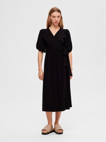 SELECTED FEMME - Vestido em preto: frente