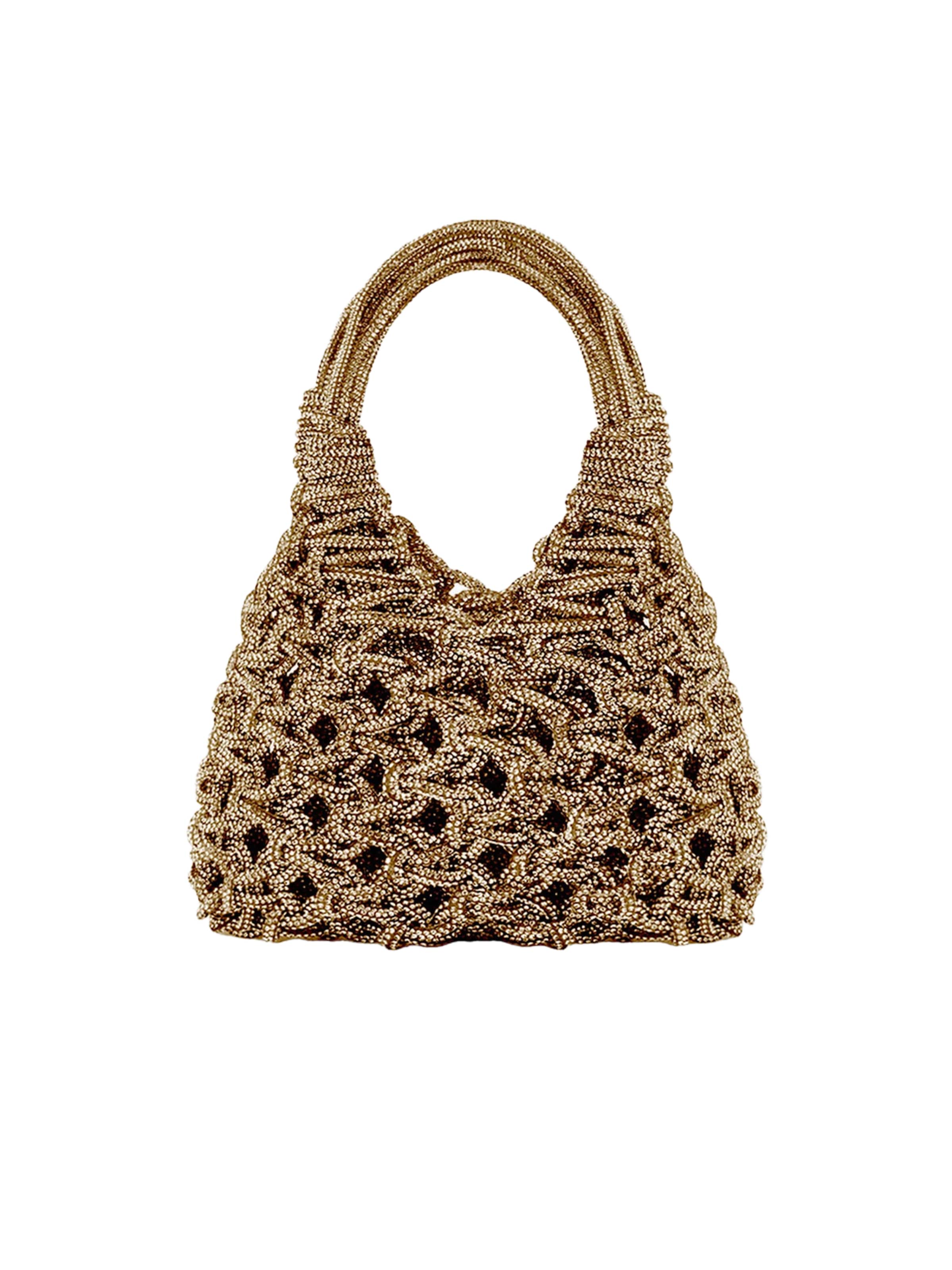 HIBOURAMA Handbag 'Vannifique Mini' in Bronze: front