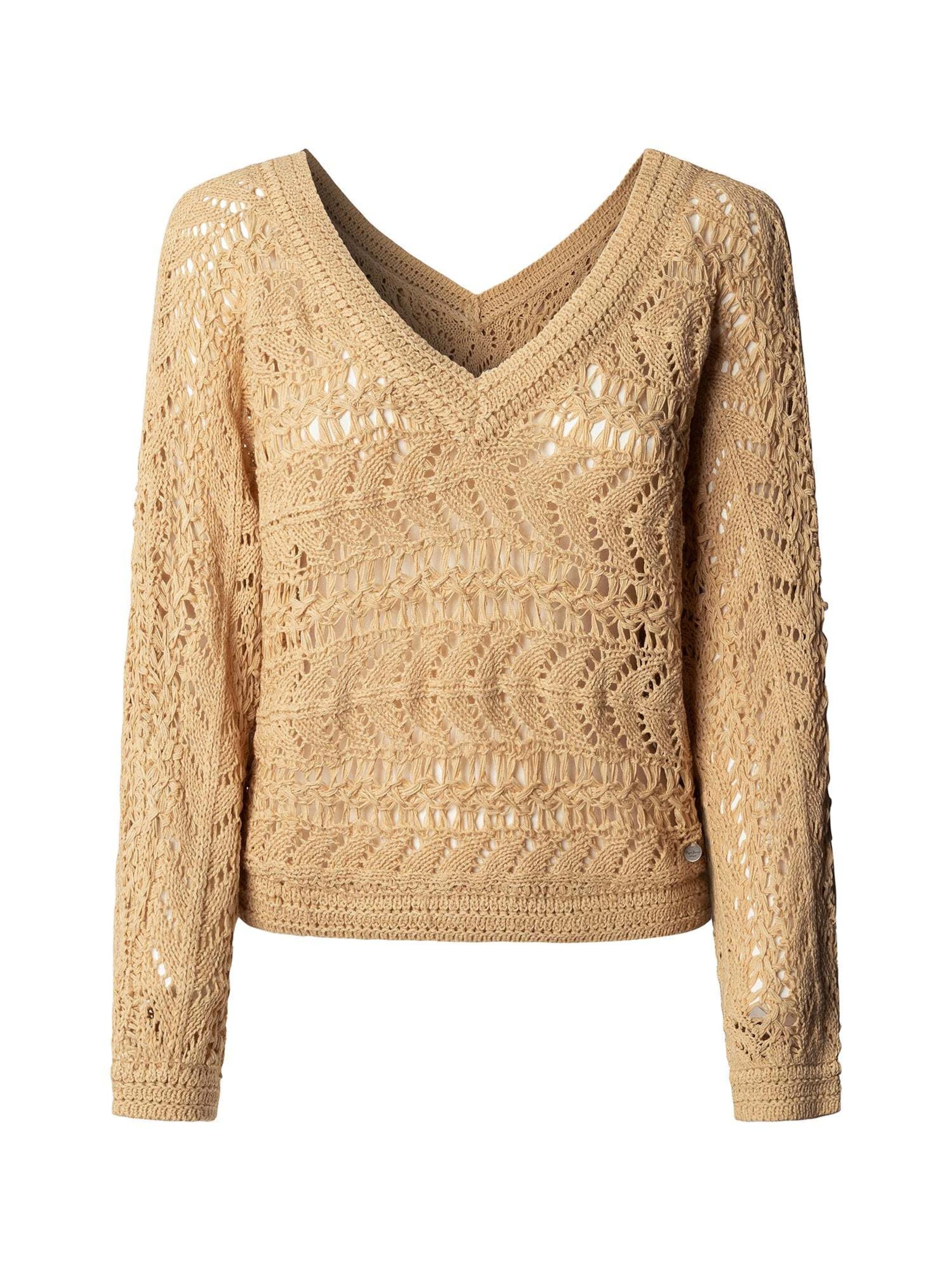 Pepe Jeans Pullover 'Kiana' in Beige: Vorderseite