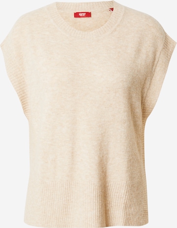 Pull-over ESPRIT en beige : devant