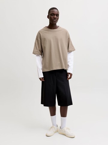 JACK & JONES Shirt 'Biarritz' in Beige