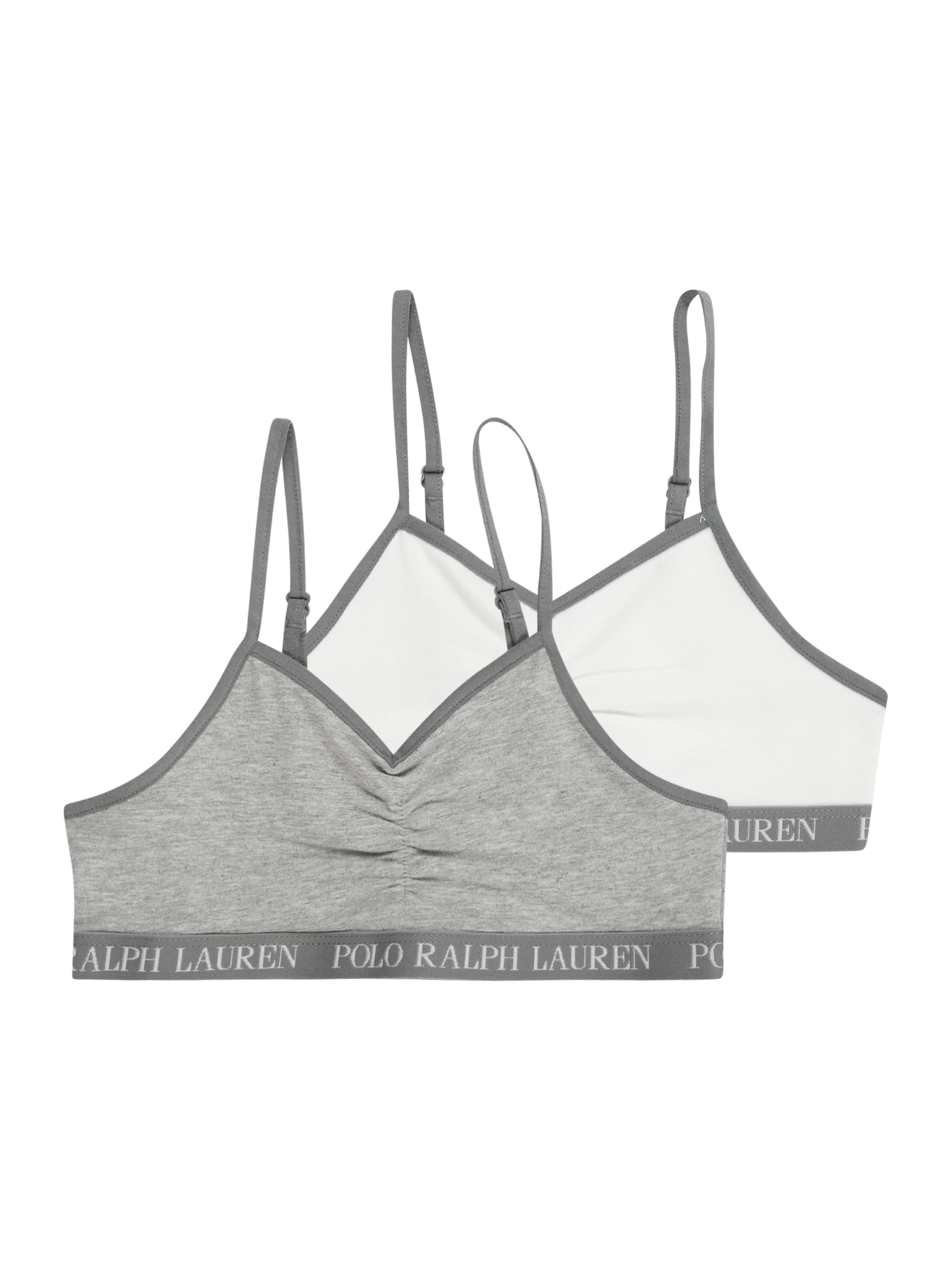 Polo Ralph Lauren Μπουστάκι Σουτιέν σε γκρι: μπροστά