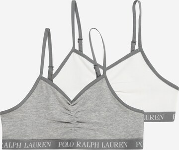 Bustier Soutiens-gorge Polo Ralph Lauren en gris : devant