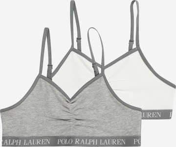 Polo Ralph Lauren Bra in Grey: front