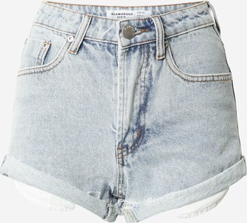 GLAMOROUS Regular Shorts in Blau: predná strana