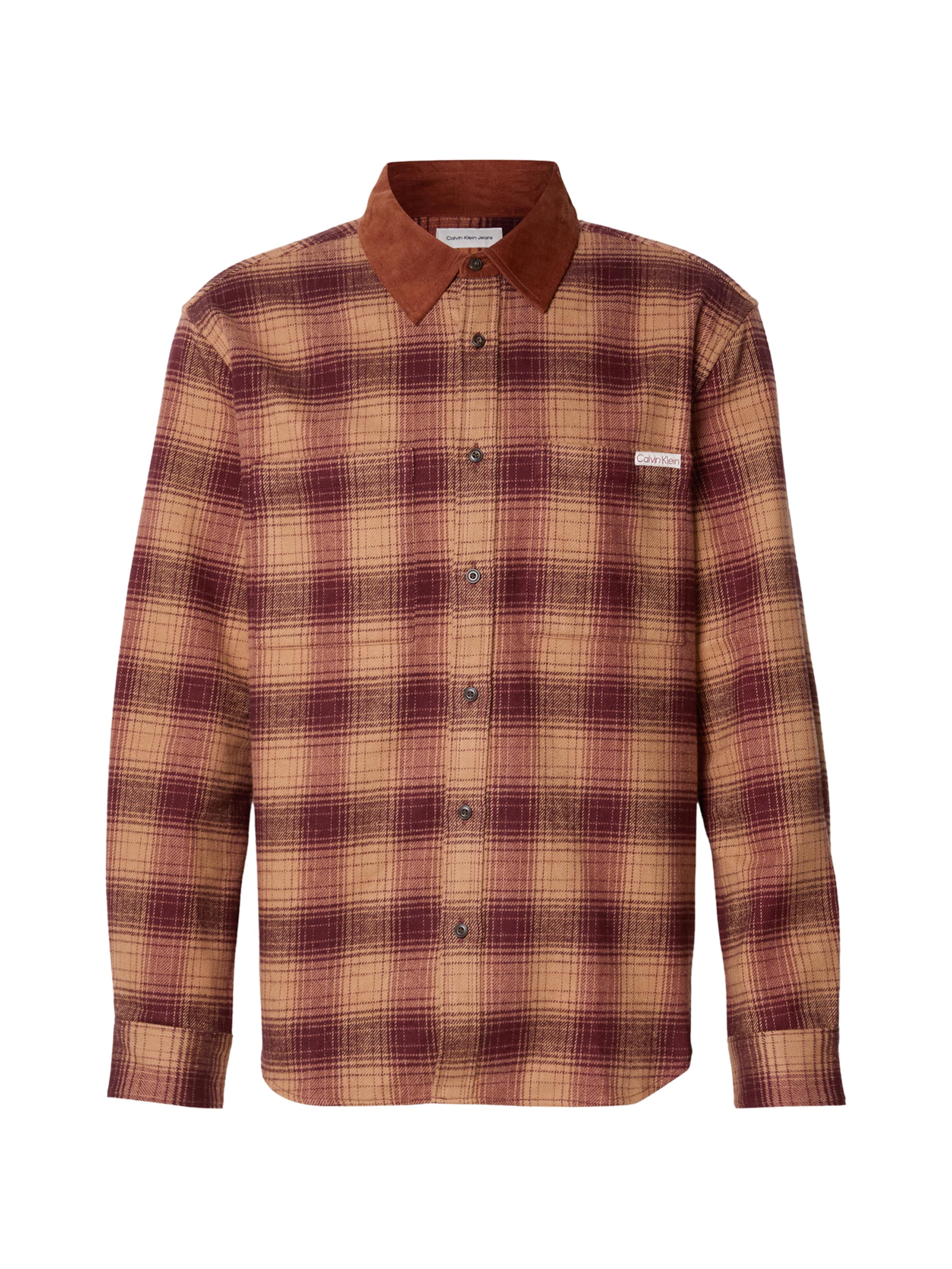 Calvin Klein Jeans Välikausitakki värissä beige: etupuoli