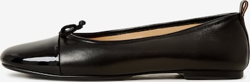 Ballerines CESARE GASPARI en noir : devant