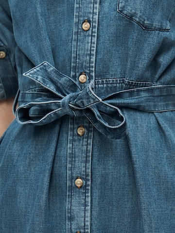 Pepe Jeans Shirt Dress 'ANGIE' in Blue