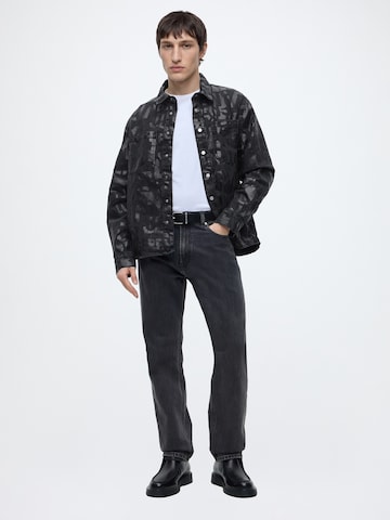 KARL LAGERFELD JEANS Regular fit Φθινοπωρινό και ανοιξιάτικο μπουφάν σε μαύρο
