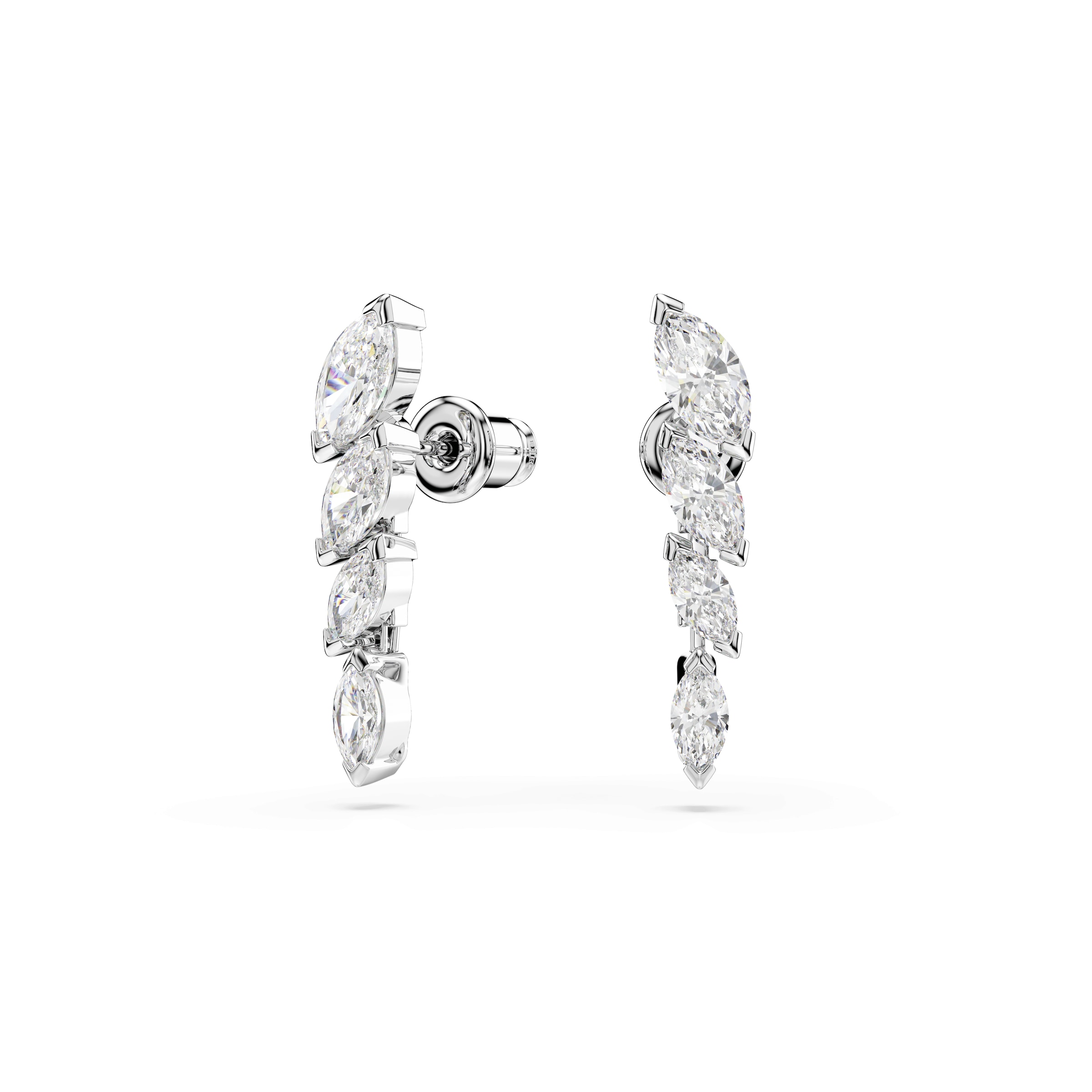 Swarovski Σκουλαρίκια 'MESMERA' σε λευκό