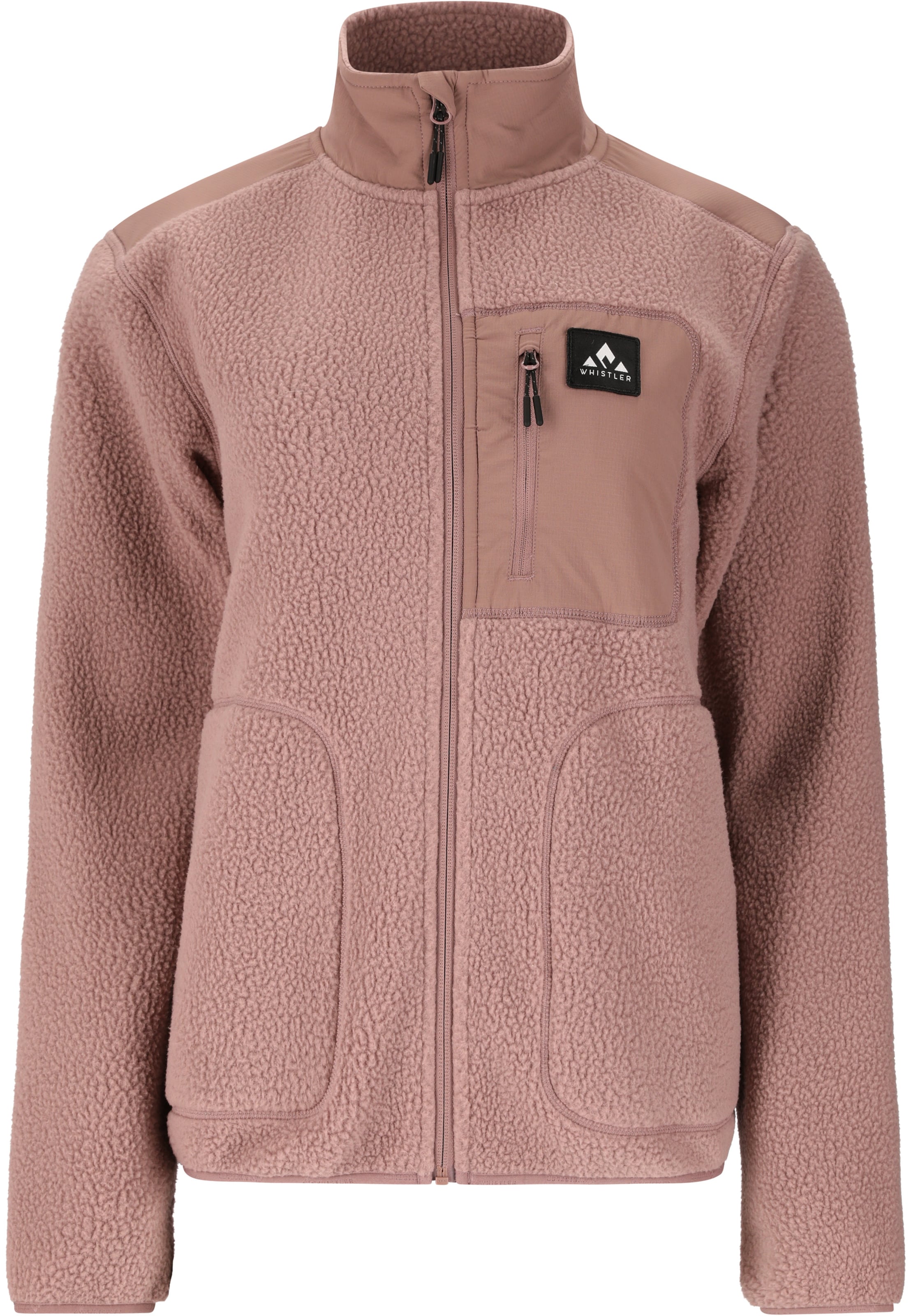 Whistler Fleecejacke 'Felis' in Rot: Vorderseite