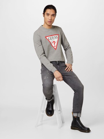 GUESS Sweatshirt 'Audley' in Grijs