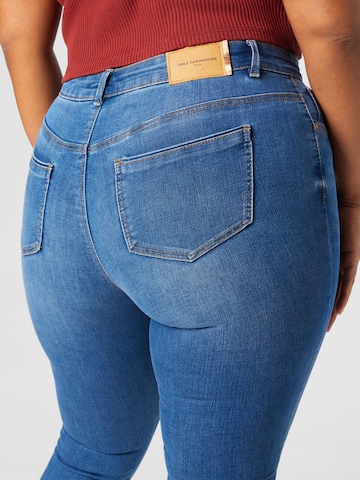 ONLY Carmakoma Skinny Jeans 'Sally' in Blue