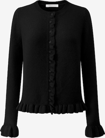 SASSYCLASSY Strickjacke in Schwarz: Vorderseite