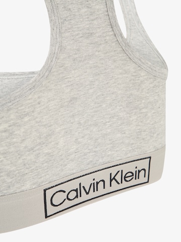 Calvin Klein Underwear Plus Korzetová Podprsenka – šedá