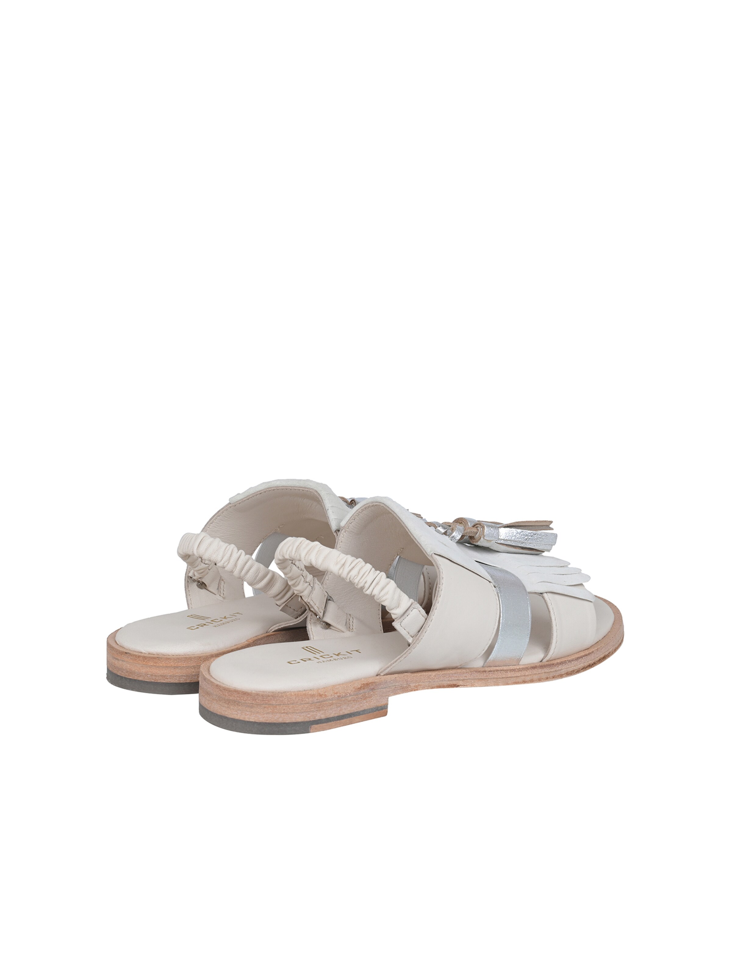 Crickit Strap Sandals ' ROJA ' in White