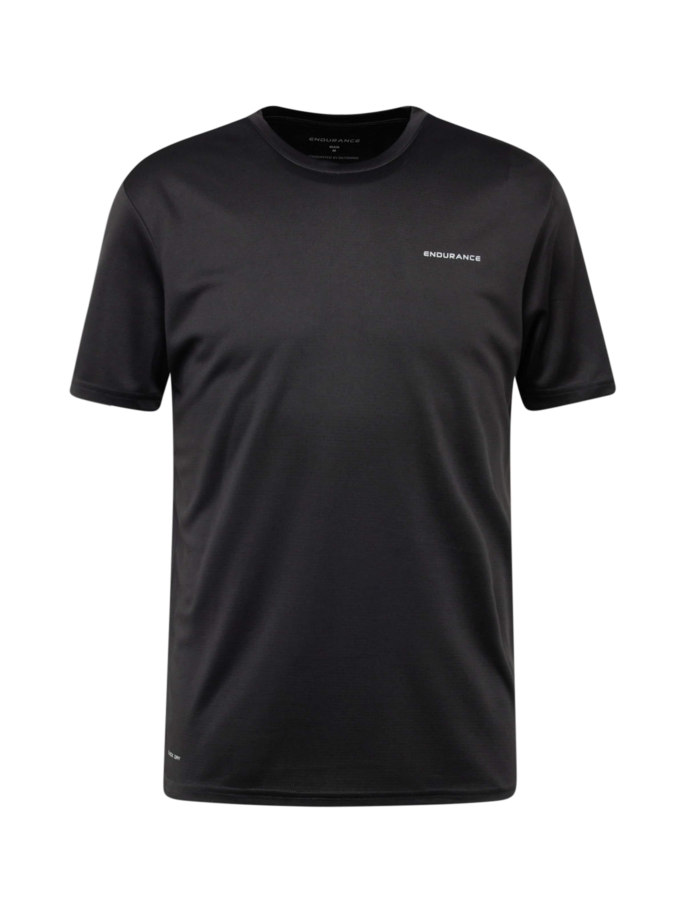 ENDURANCE Funkcionális felső 'Vernon' - fekete: elől