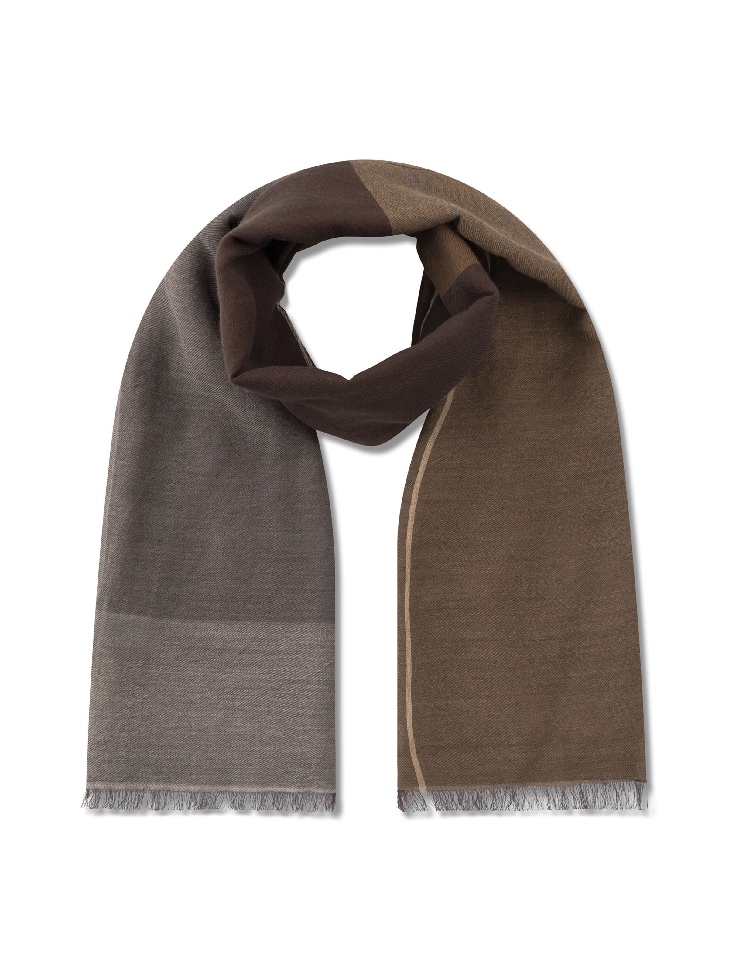 CODELLO Schal in Braun: Vorderseite