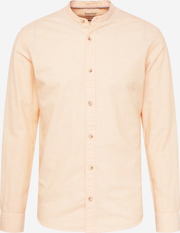JACK & JONES Button Up Shirt 'Summer' in Orange: front