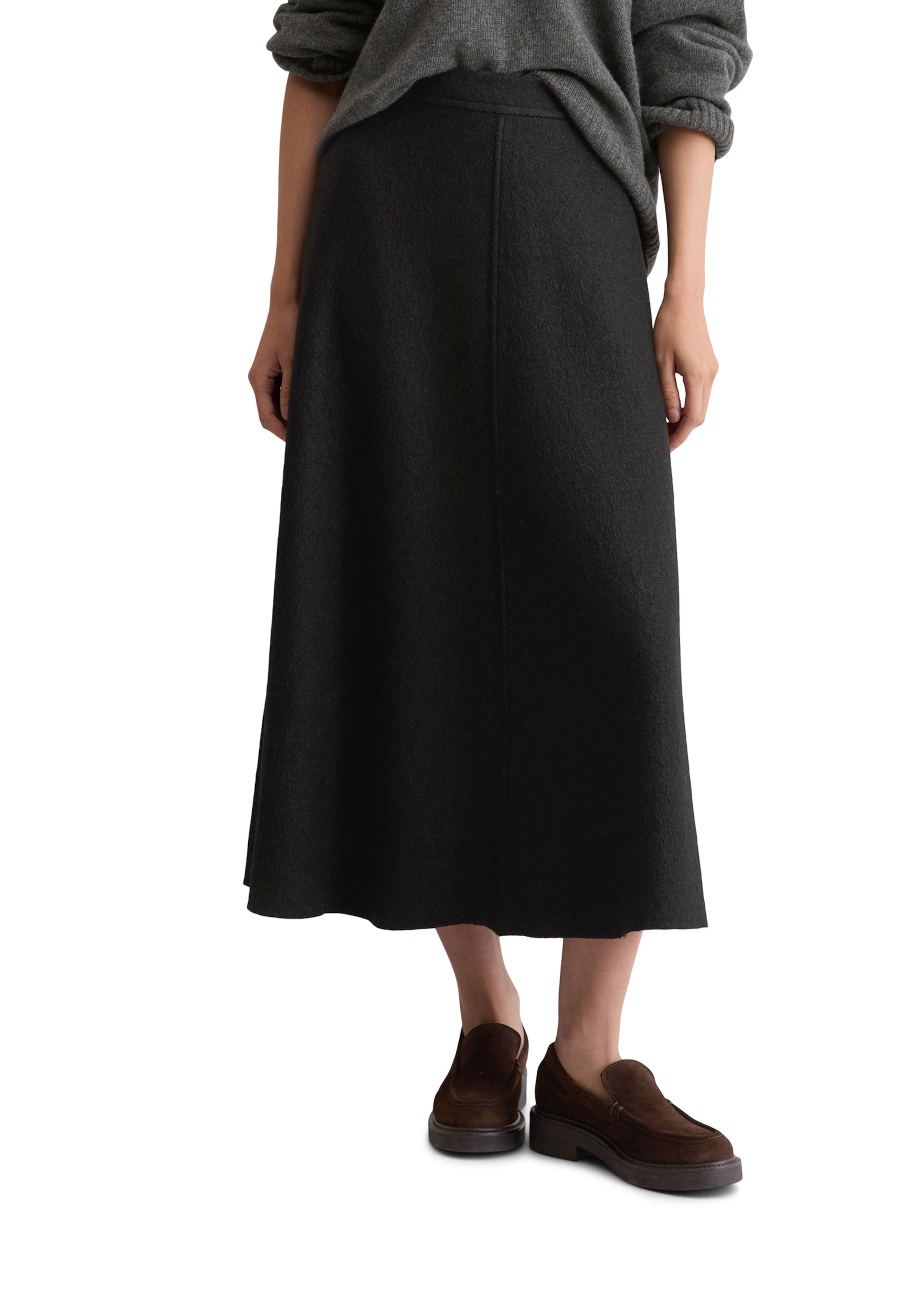 Jupe Marc O'Polo en noir : devant