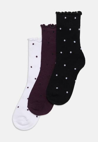 JJXX - Calcetines 'JXPOLLY' en lila: frente